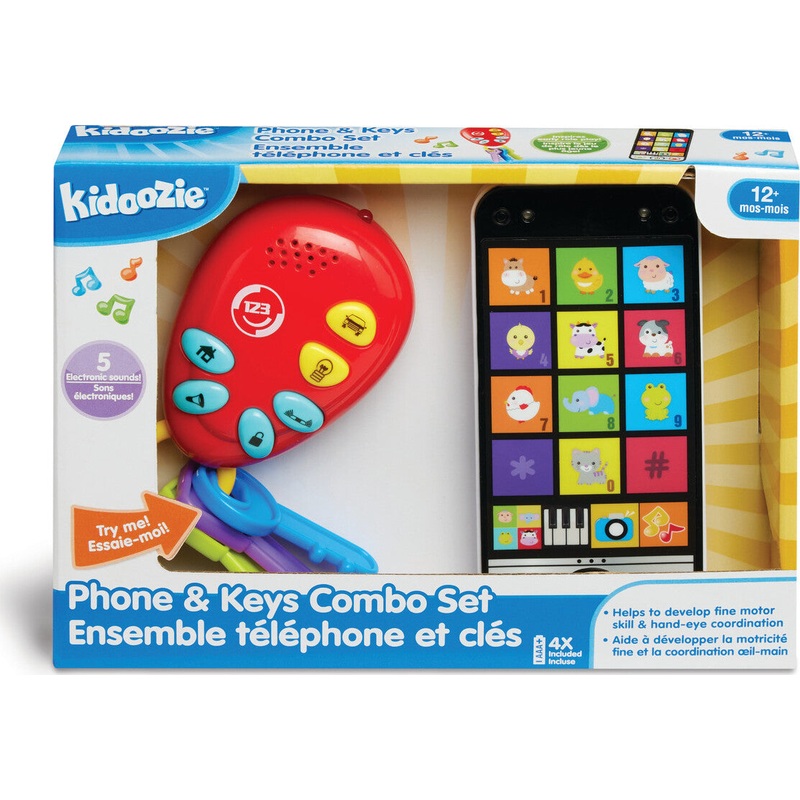 Phone and Keys Combo Set Age 12 months +