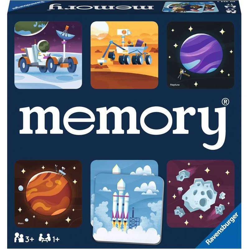 Space memory Game Age 3+