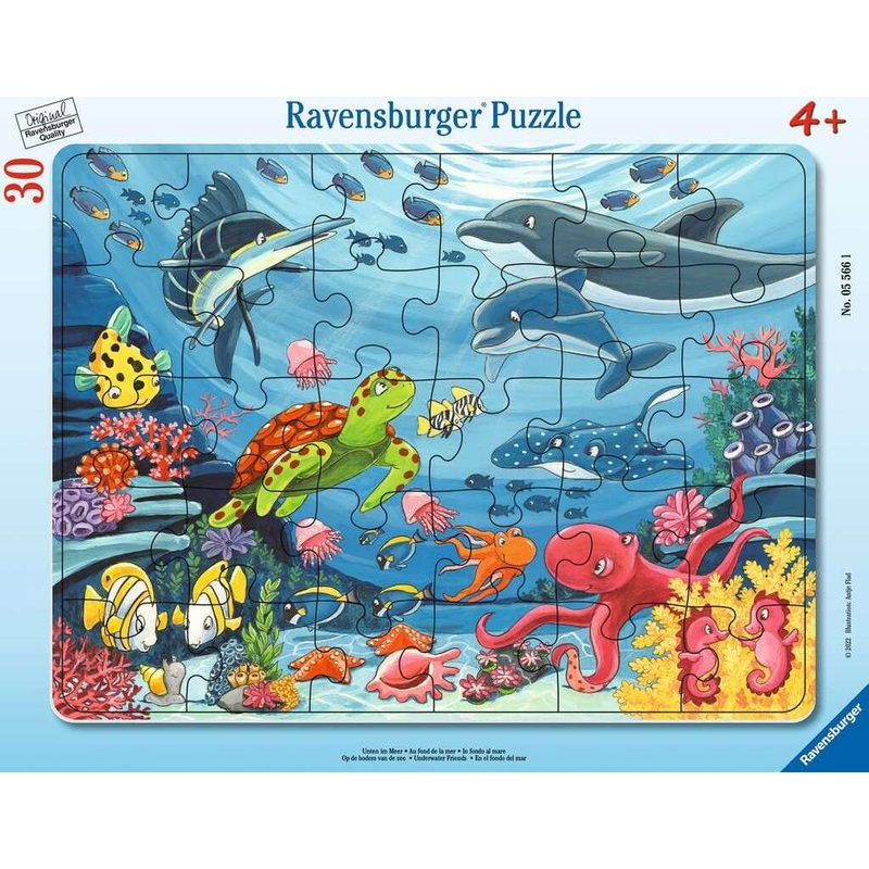 Underwater Friends 30pc Tray Puzzle Age 4+