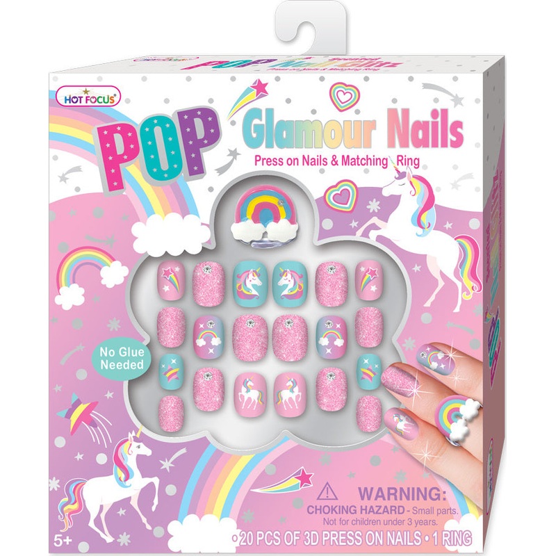 Unicorn Glamor Nails