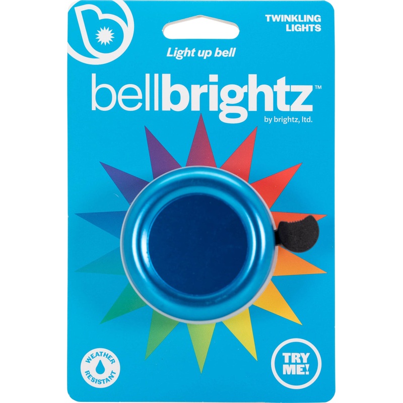 Bellbrightz Blue Bicycle Bell with Twinkling LEDs
