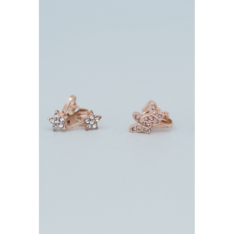 Boutique Dazzle Clip On Earrings  Great Pretenders USA