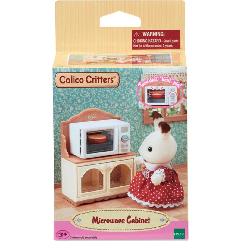 Calico Critters Microwave Cabinet