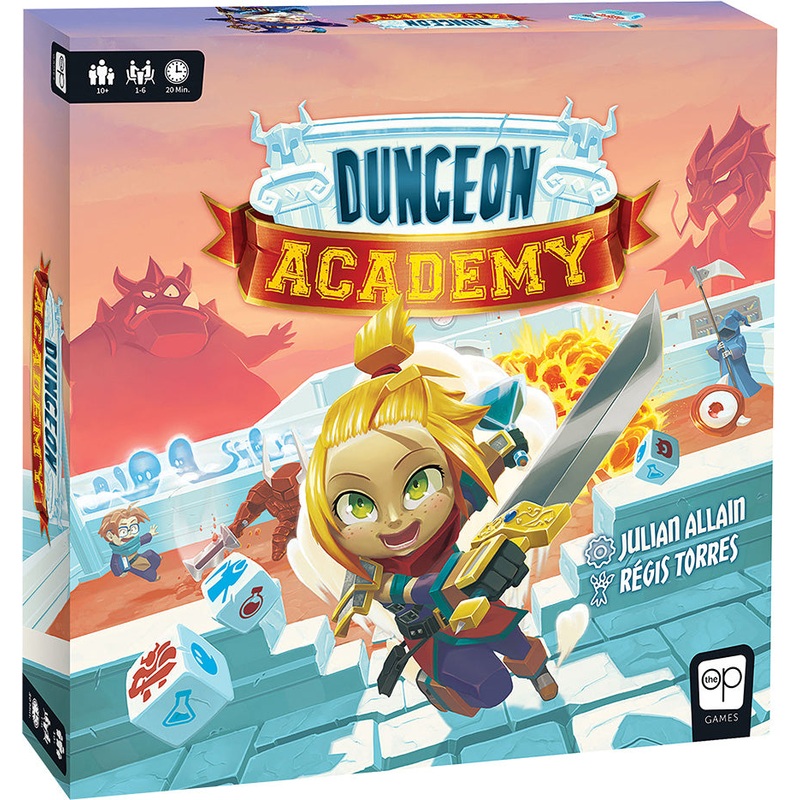 Dungeon Academy Board Game Age 10+