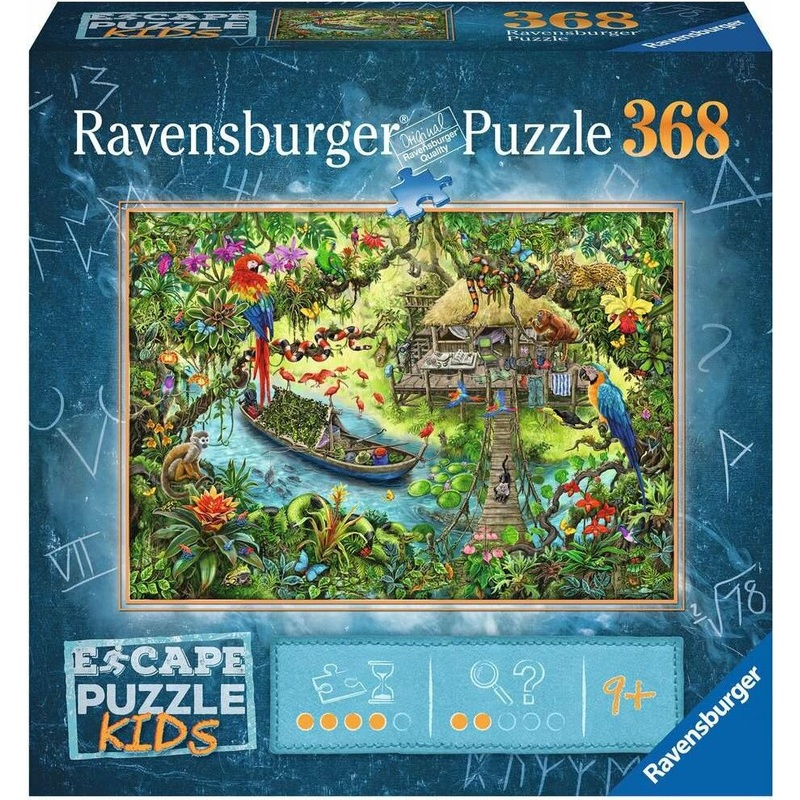 368 Pc Jungle Journey Escape Puzzle Kids
