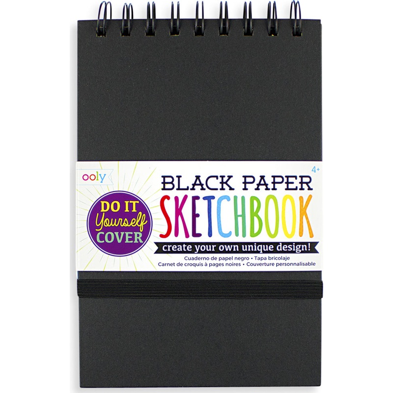 Black Paper Sketchbook Smal