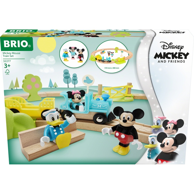 BRIO Mickey Mouse Train Set
