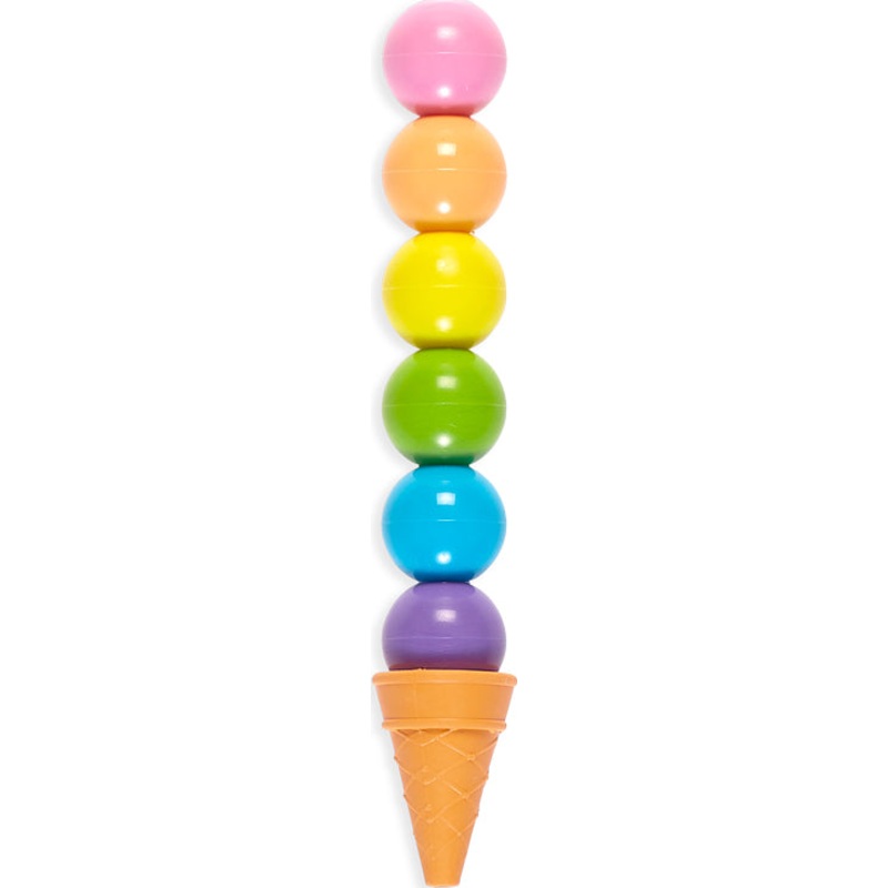 Ice Cream Scoop Crayon Eraser