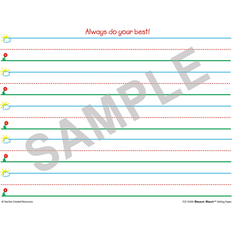 Smart Start K - 1 Writing Paper: 40 Sheet Tablet
