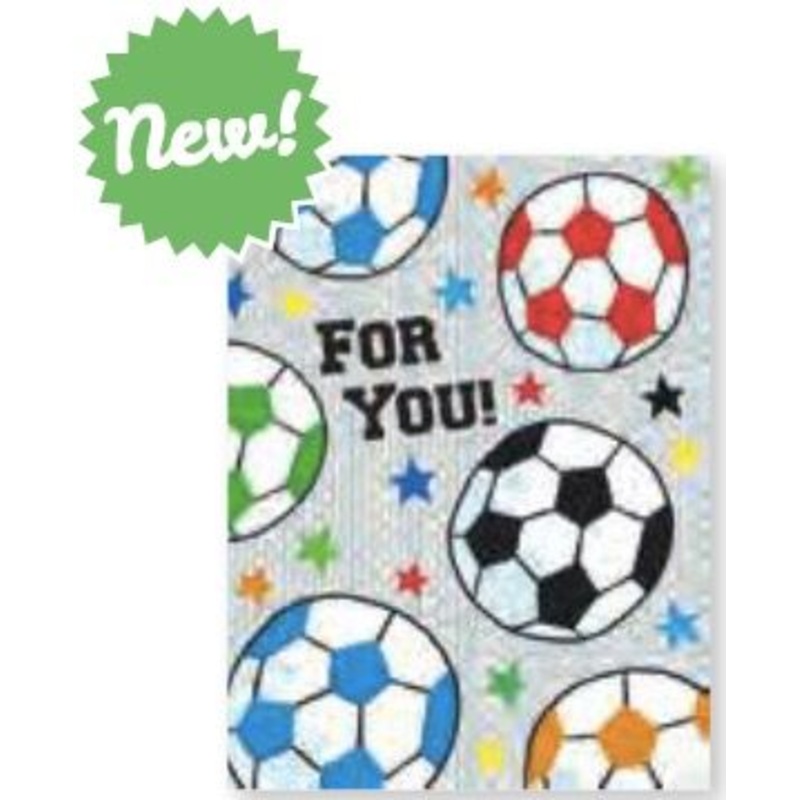 Soccer ball toss Gift enclosure
