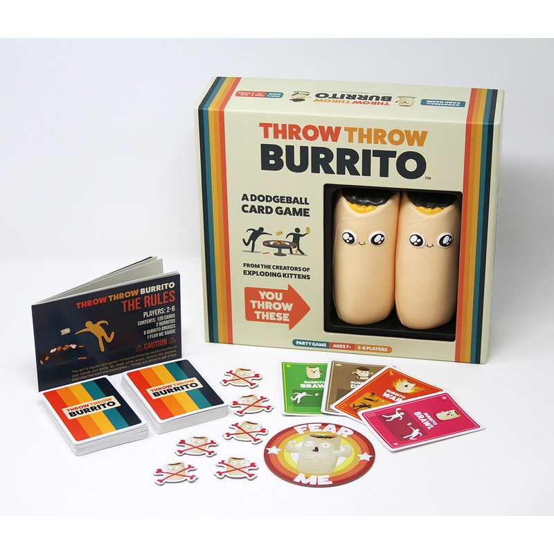 Throw Throw Burrito A Dodgeball Card Game