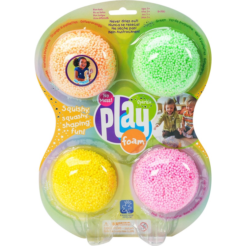 4 PACK SPARKLE PLAYFOAM