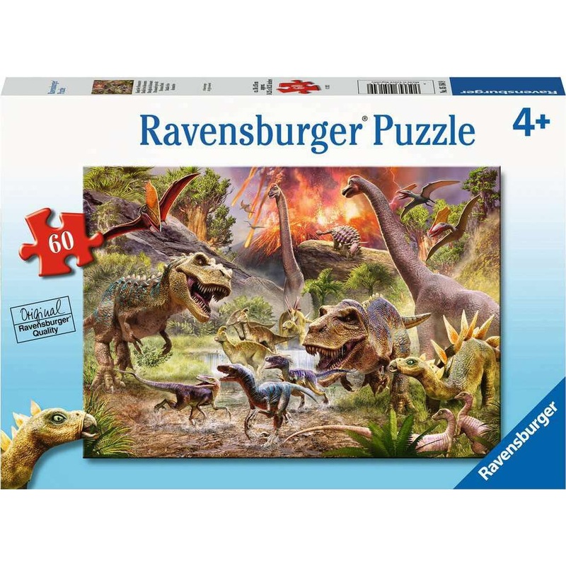 60 Pc Dinosaur Dash Puzzle