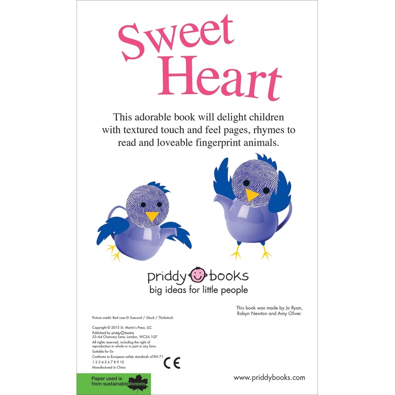 Alphaprints: Sweet Heart: A Touch-and-Feel Book