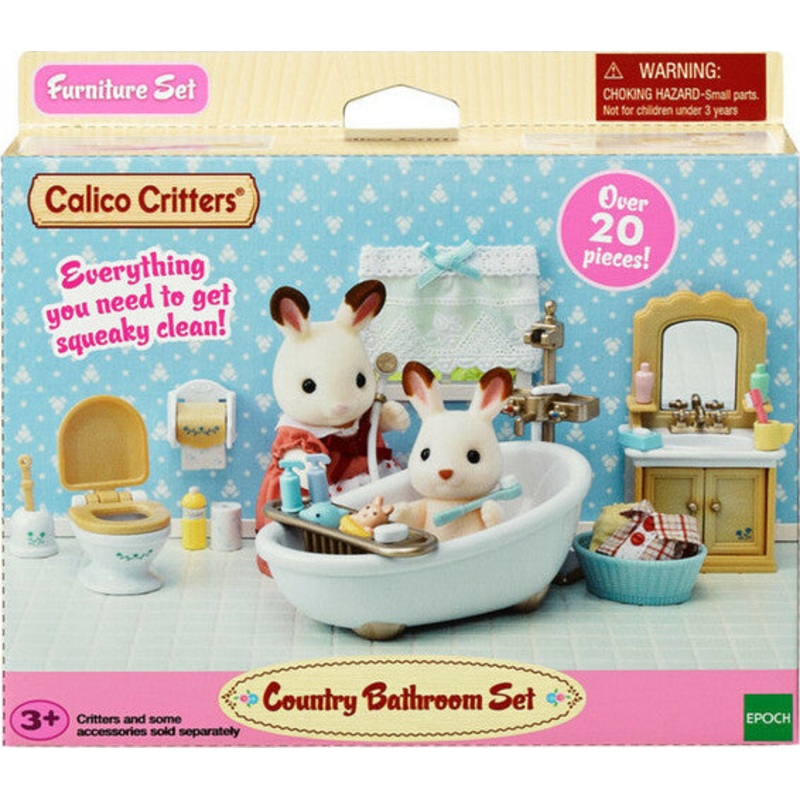 Calico Critters Country Bathroom Set