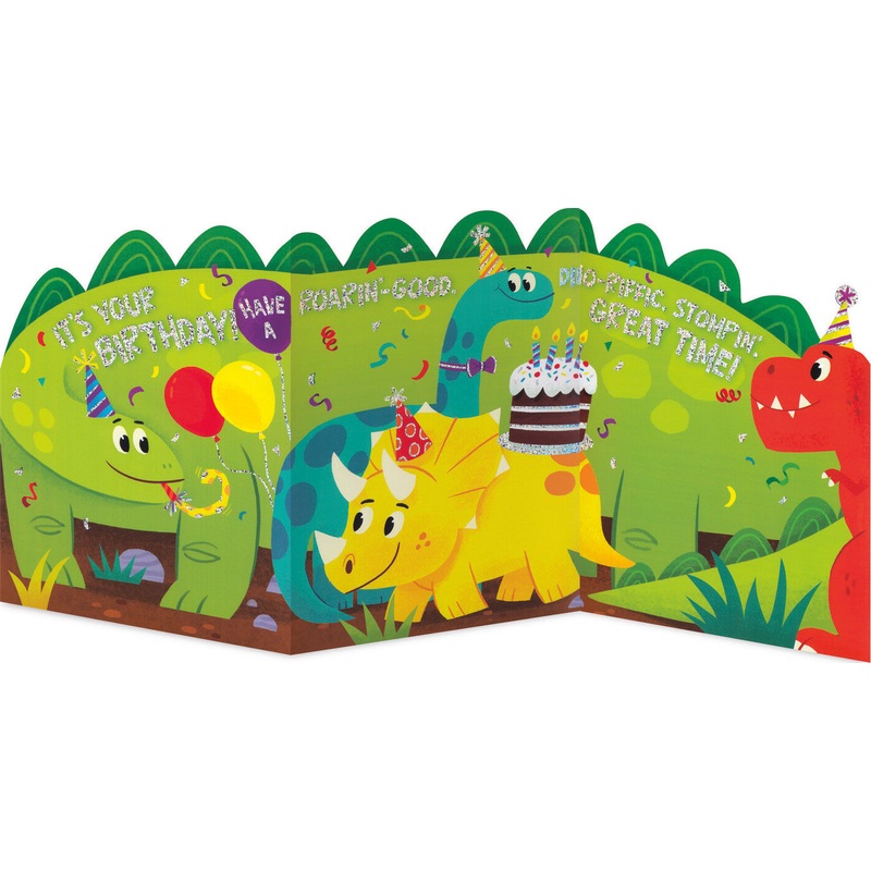 Dino Tri-Fold Card
