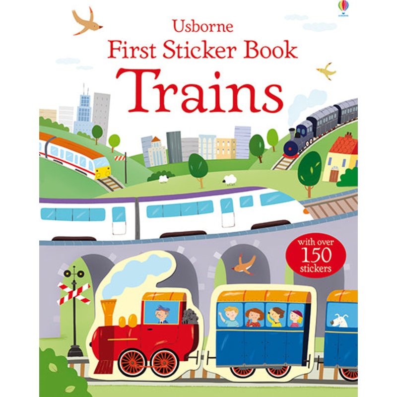 First Sticker Book, Trains