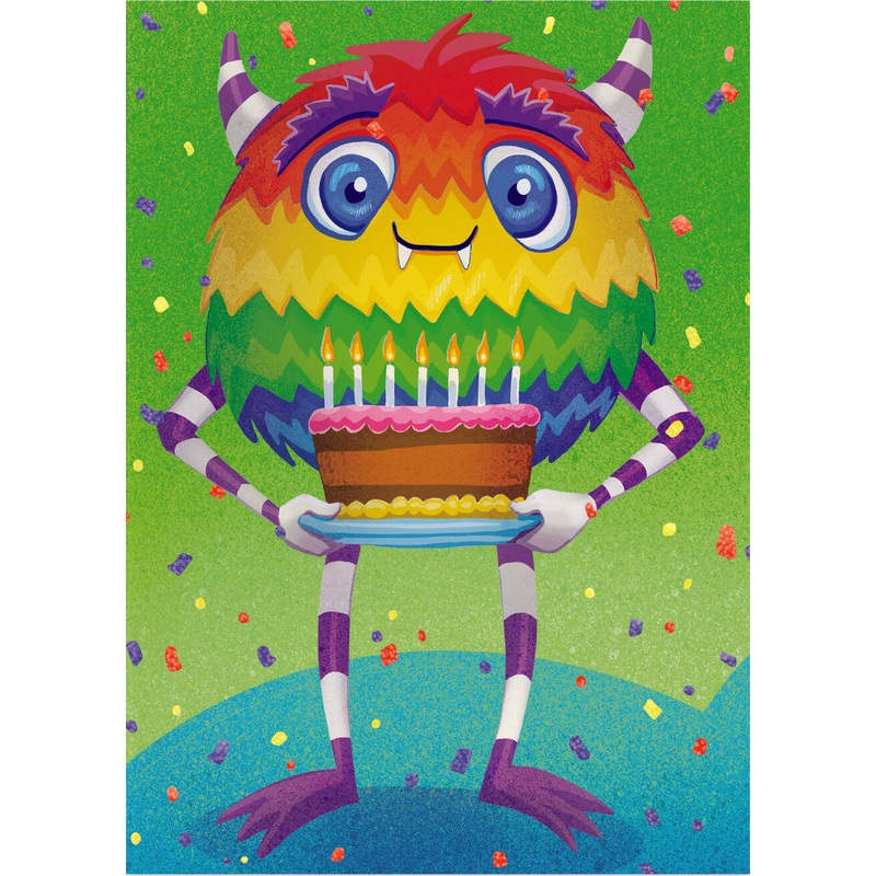 Monster Party Trifold