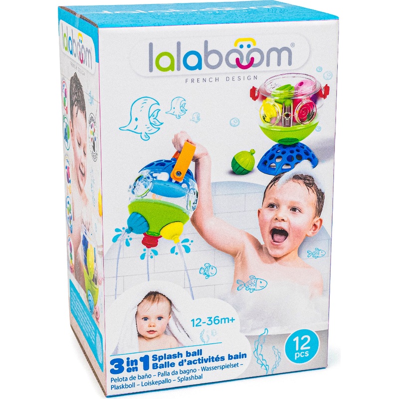 Splash Ball And Beads - 12Pcs