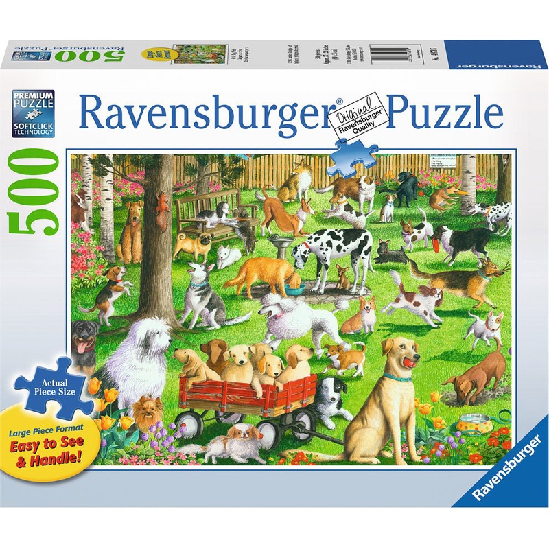 500 Pc At the Dog Park Puzzle
