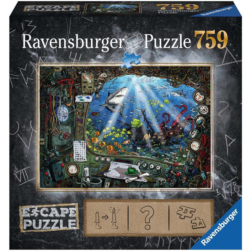 759 Pc Submarine Escape Puzzle