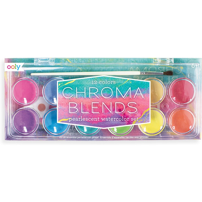 Chroma Blends Pearlescent Watercolor Set