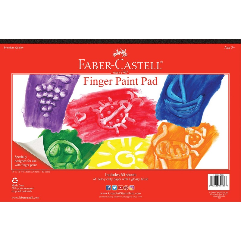 Finger Paint Pad 12" x 18"