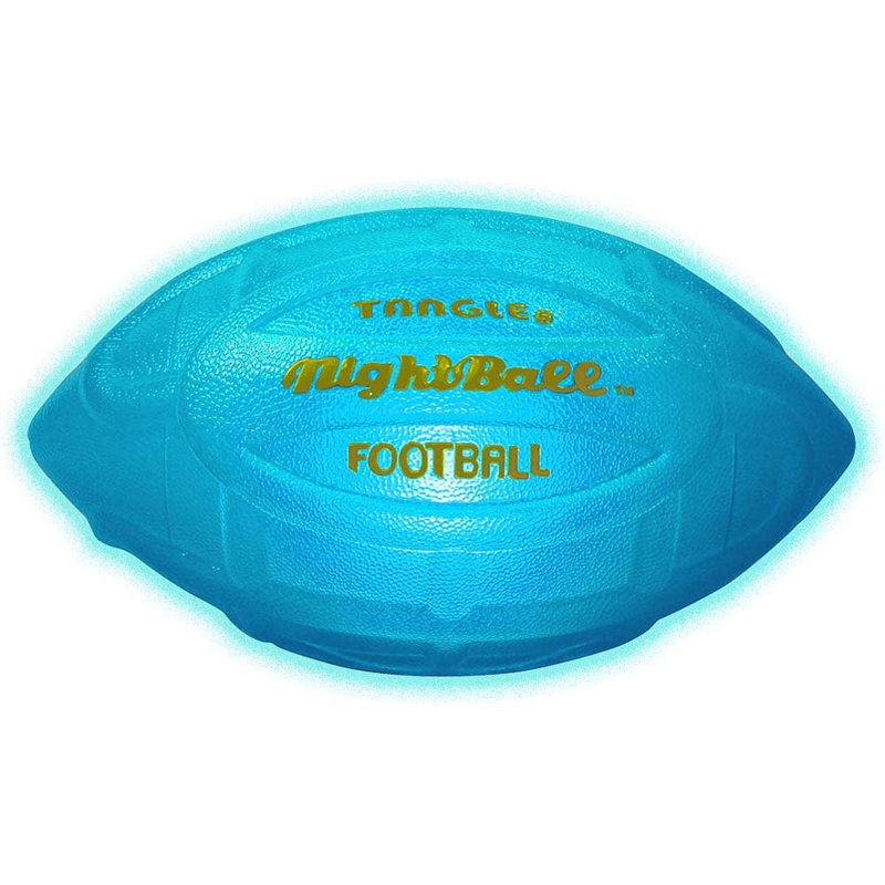 NightBall Inflated Football - Blue