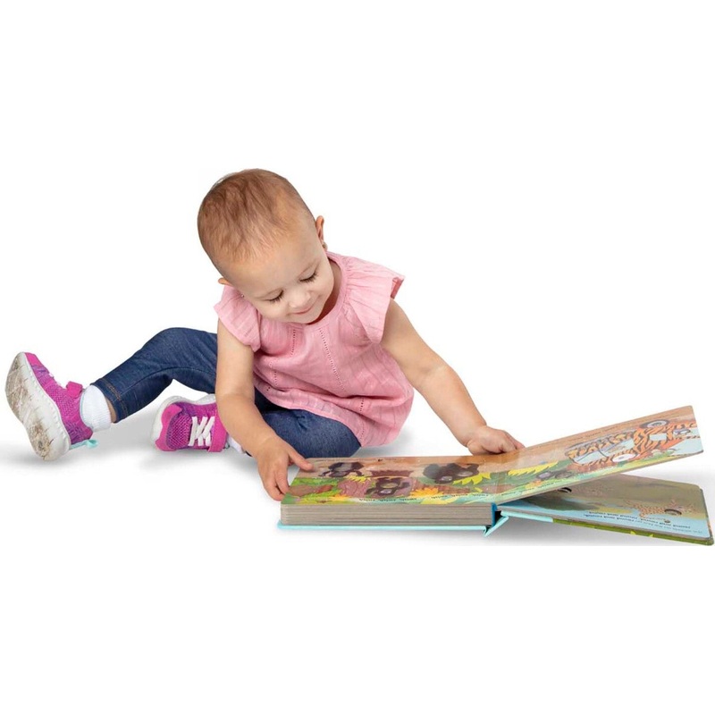 Poke-a-Dot - The Wheels on the Bus Wild Safari Board Book