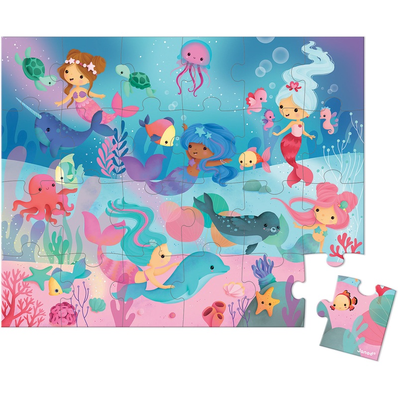 Puzzle Mermaids 24 Pcs