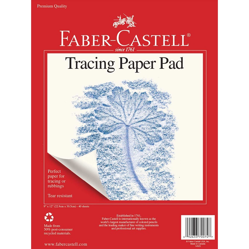 Tracing Paper Pad 9" x 12"