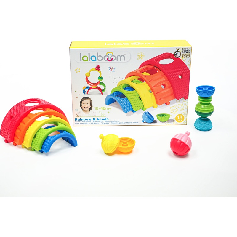 5 Arches Rainbow And Beads - 13 Pcs