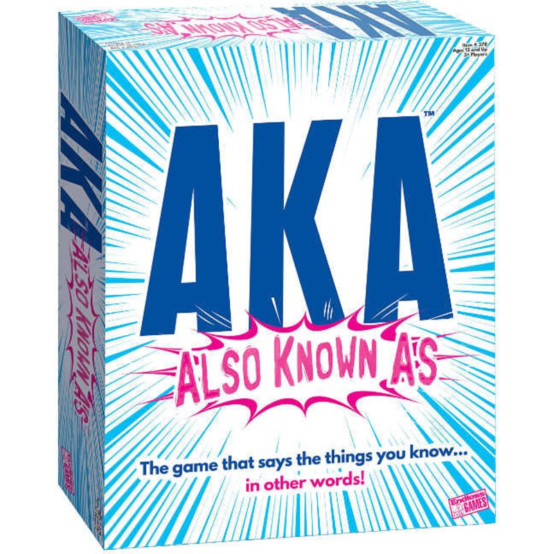 AKA - Also Known As Game Age 12+