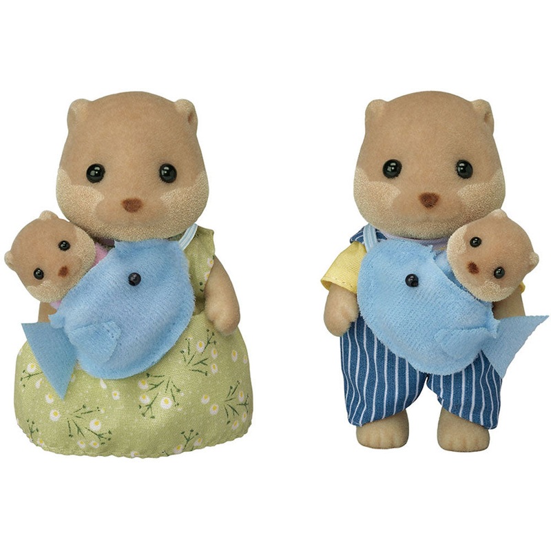 Calico Critters Splashy Otter Family