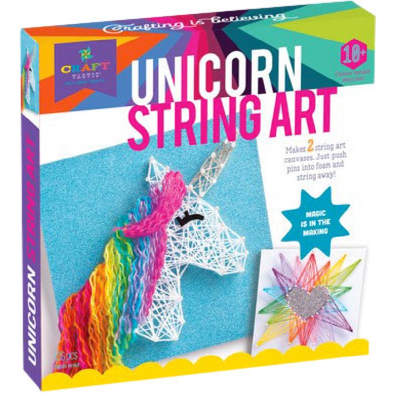 Craft-tastic Unicorn String Art Kit