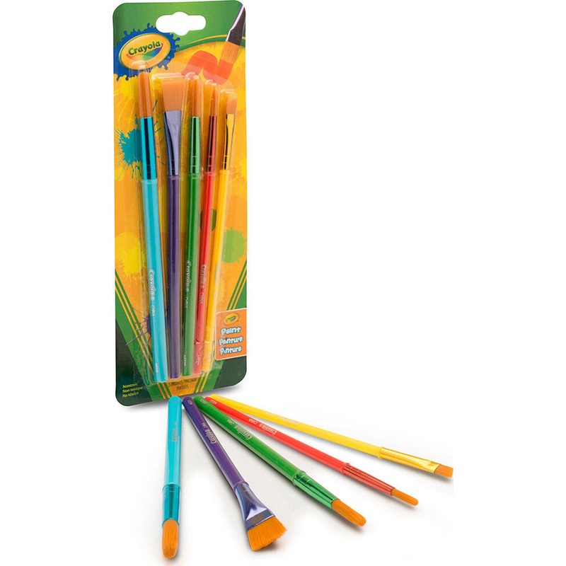 Crayola 5 Ct. Art And Craft Brush Set