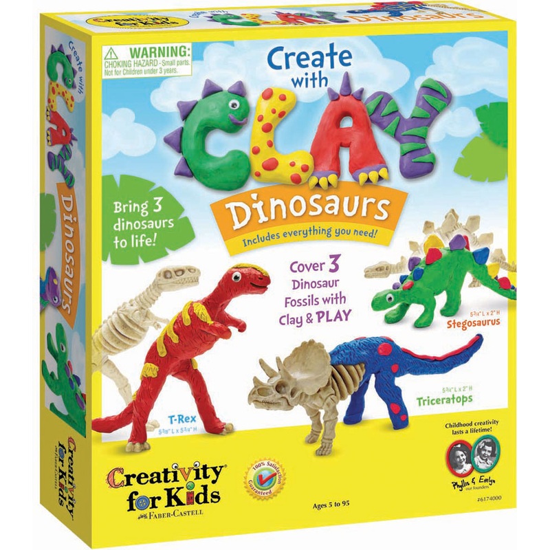 Create with Clay Dinosaurs