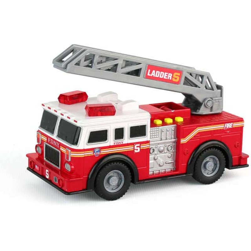 Fdny Mighty Fire Truck W/Light & Sound