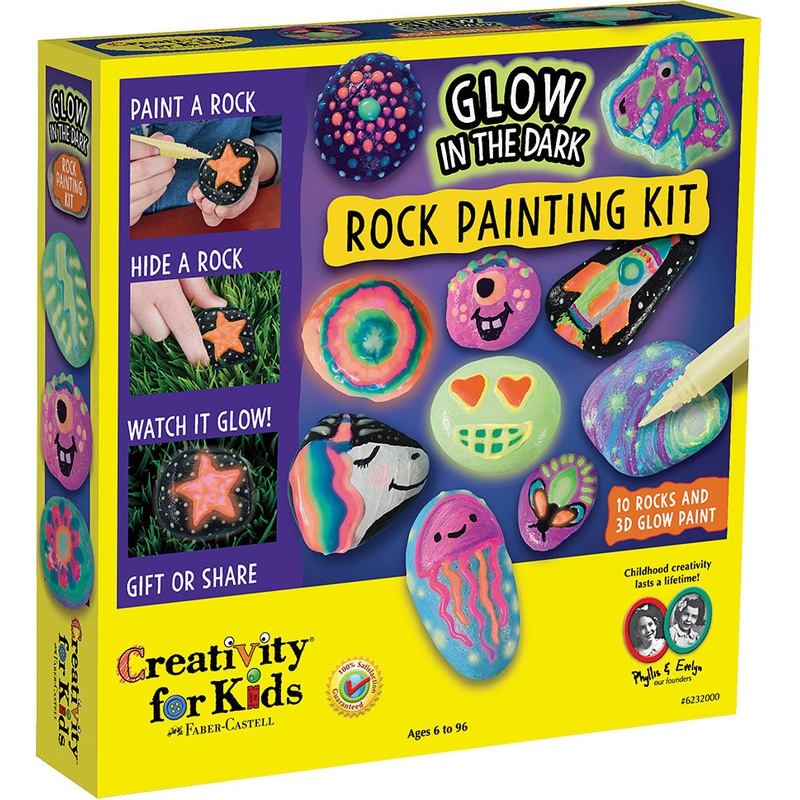 Glow in the Dark Rock Painting Kit
