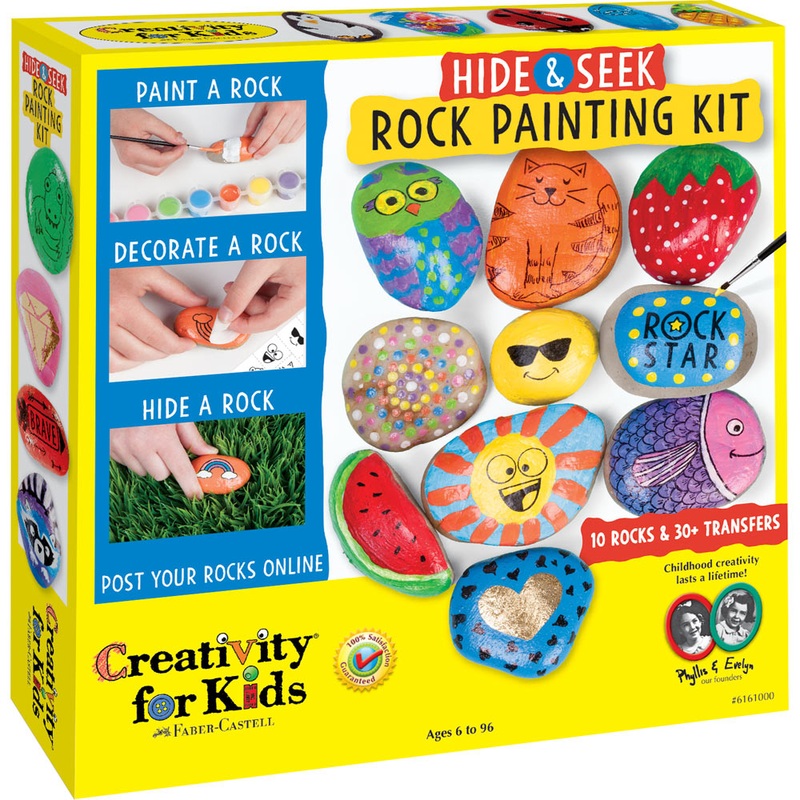 Hide & Seek Rock Painting Kit