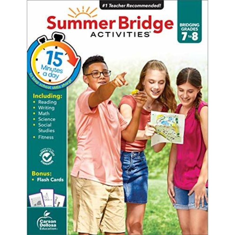 Summer Bridge Activities, Grades 7-8
