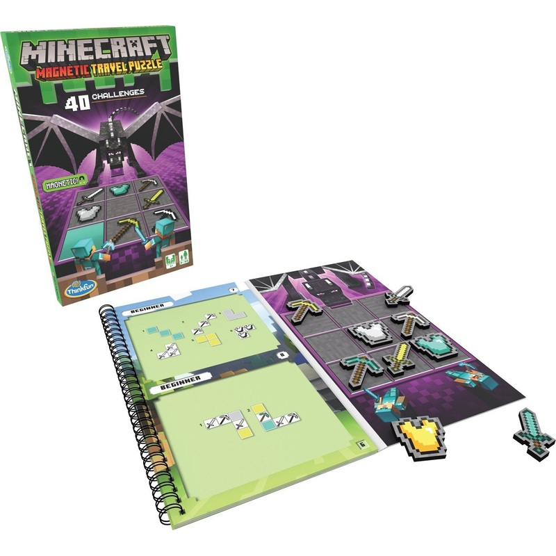 Think Fun Minecraft Magnetic Travel Puzzle Age 8+