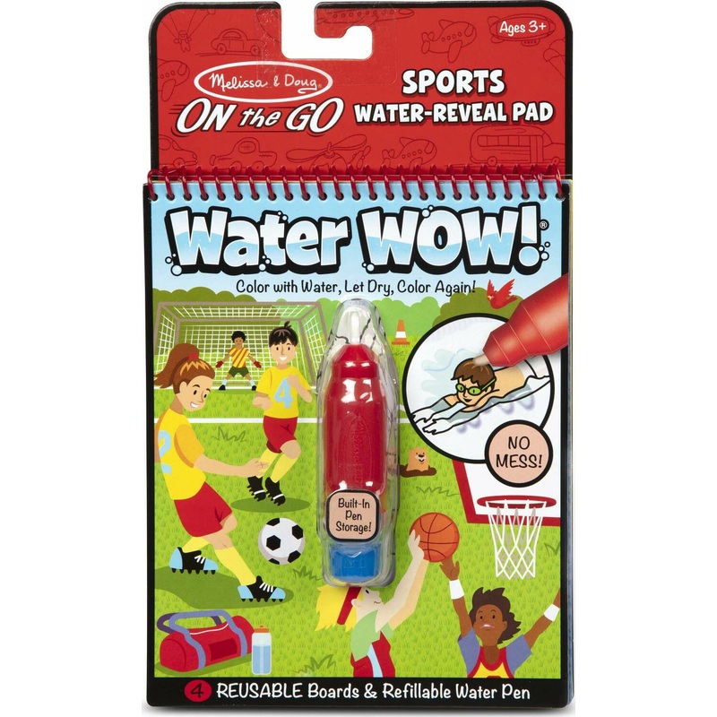 Water Wow! Sports Water-Reveal Pad - On the Go Travel Activity