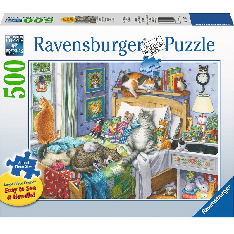 500 Pc Cat Nap Puzzle