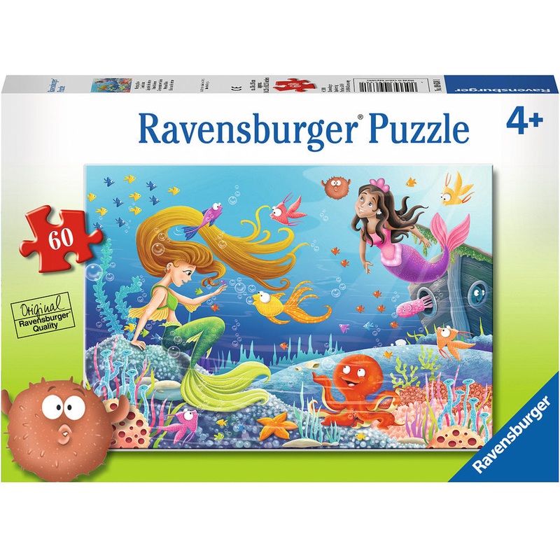 60 Pc Mermaid Tales Puzzle