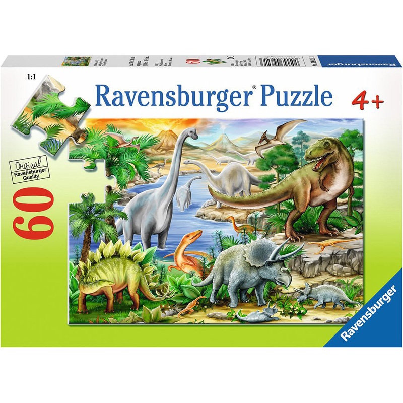 60 Pc Prehistoric Life Puzzle