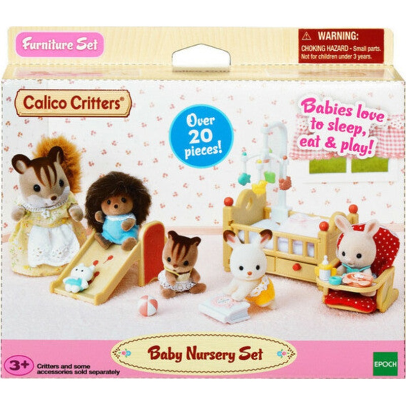 Calico Critters Baby Nursery Set