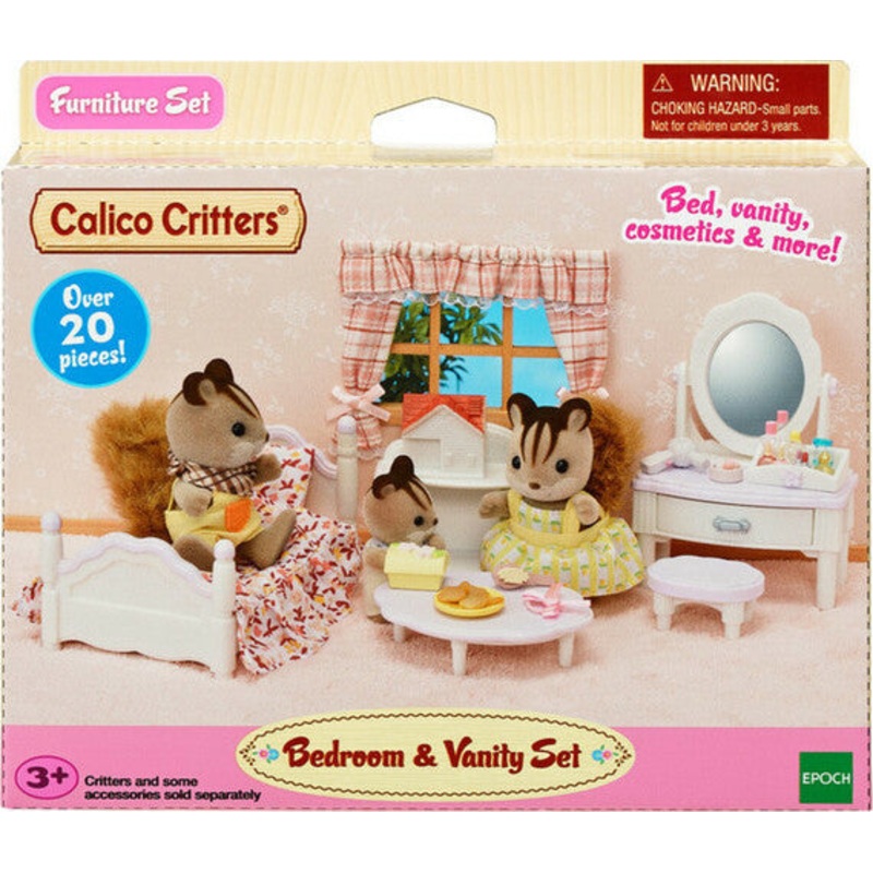 Calico Critters Bedroom & Vanity Set