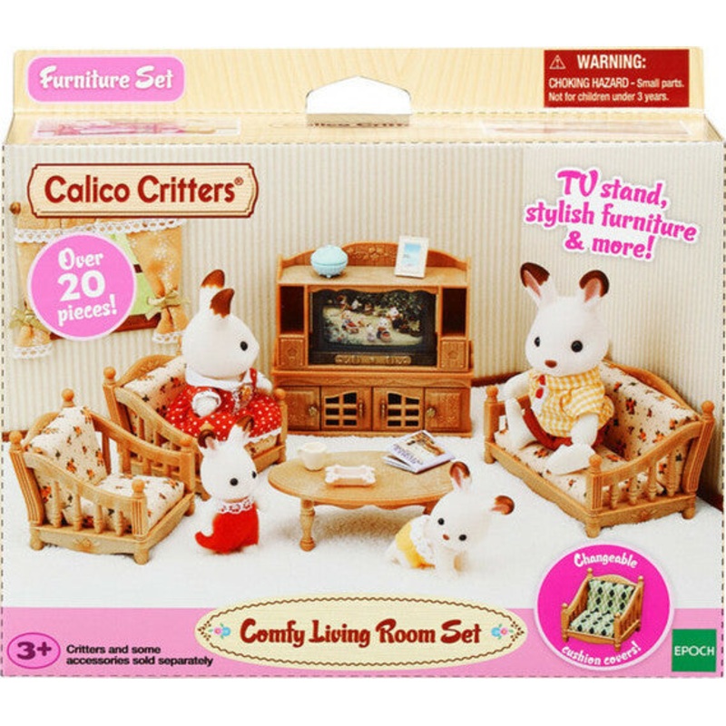 Calico Critters Comfy Living Room Set