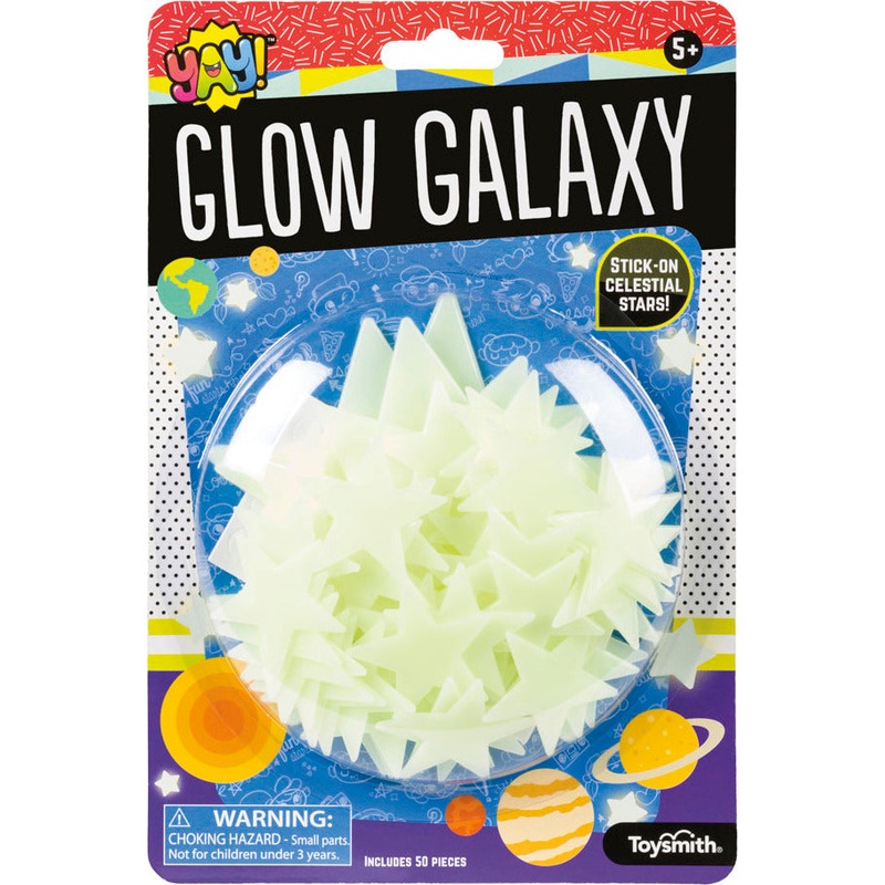 Glow Galaxy Stick-On Celestial Stars